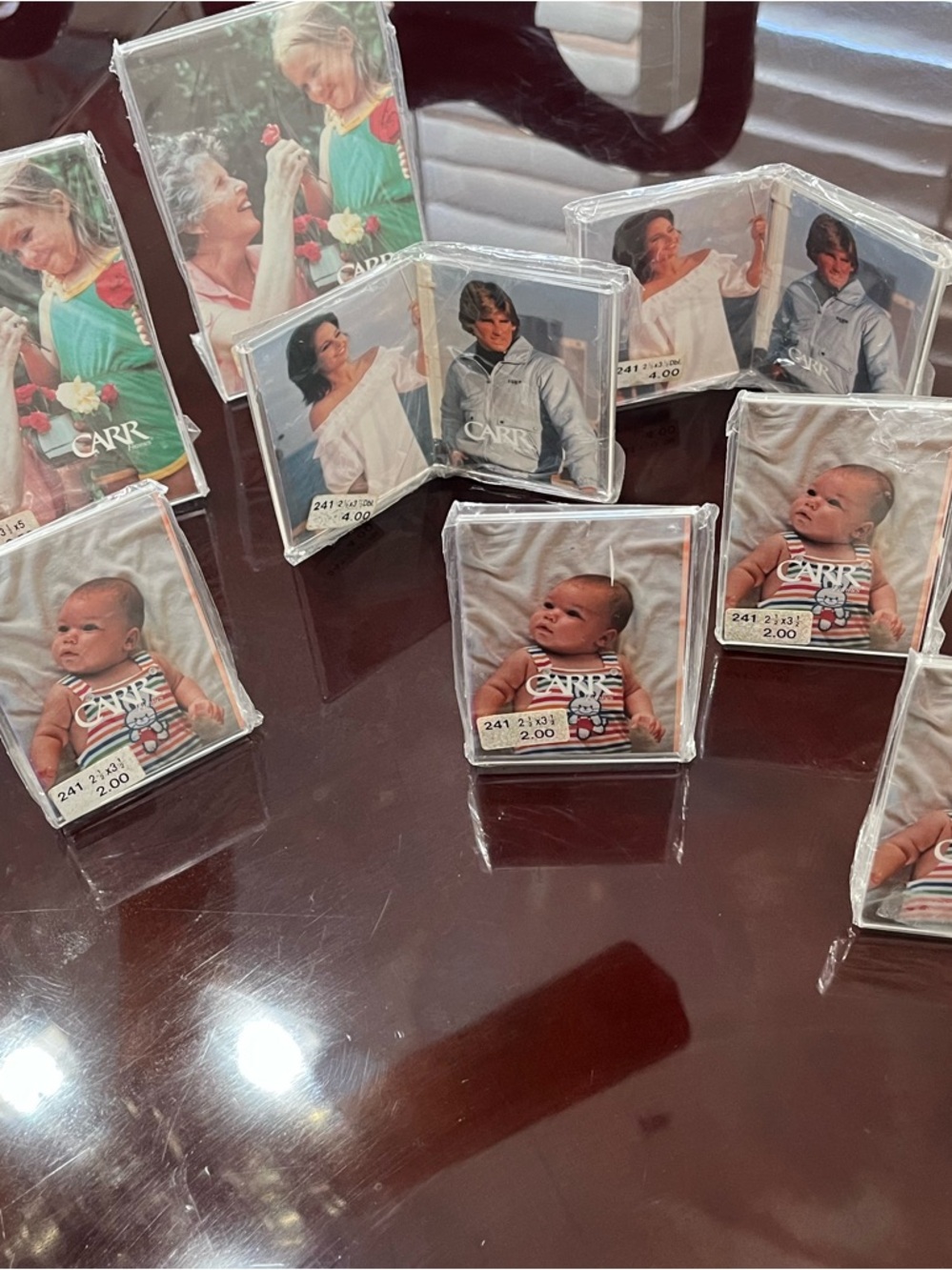 Photo Frames Set - Clear